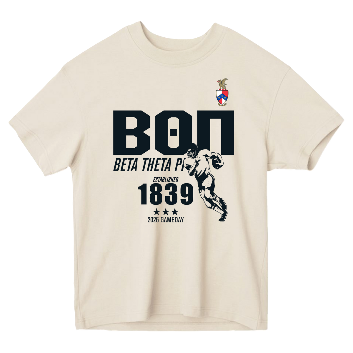 B-Unlimited Greek - Football Champs Tee - Beta Theta Pi