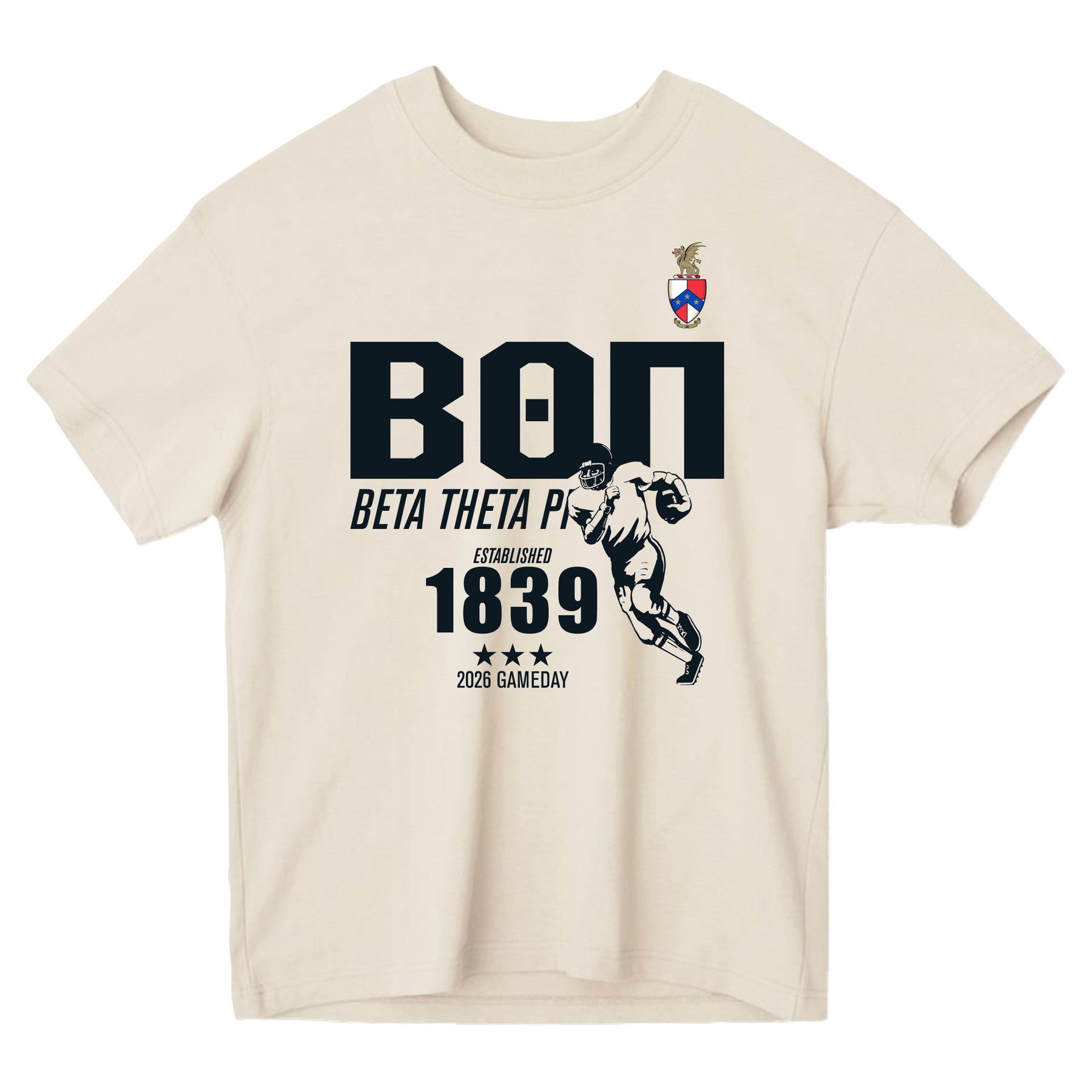 B-Unlimited Greek - Football Champs Tee - Beta Theta Pi
