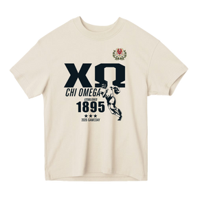 B-Unlimited Greek - Football Champs Tee - Chi Omega