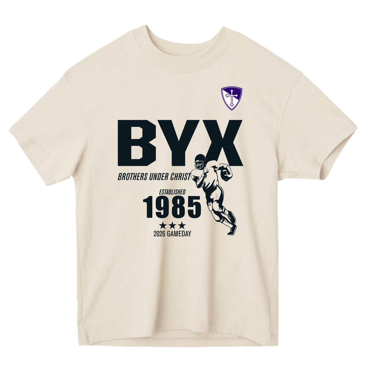 B-Unlimited Greek - Football Champs Tee - Beta Upsilon Chi
