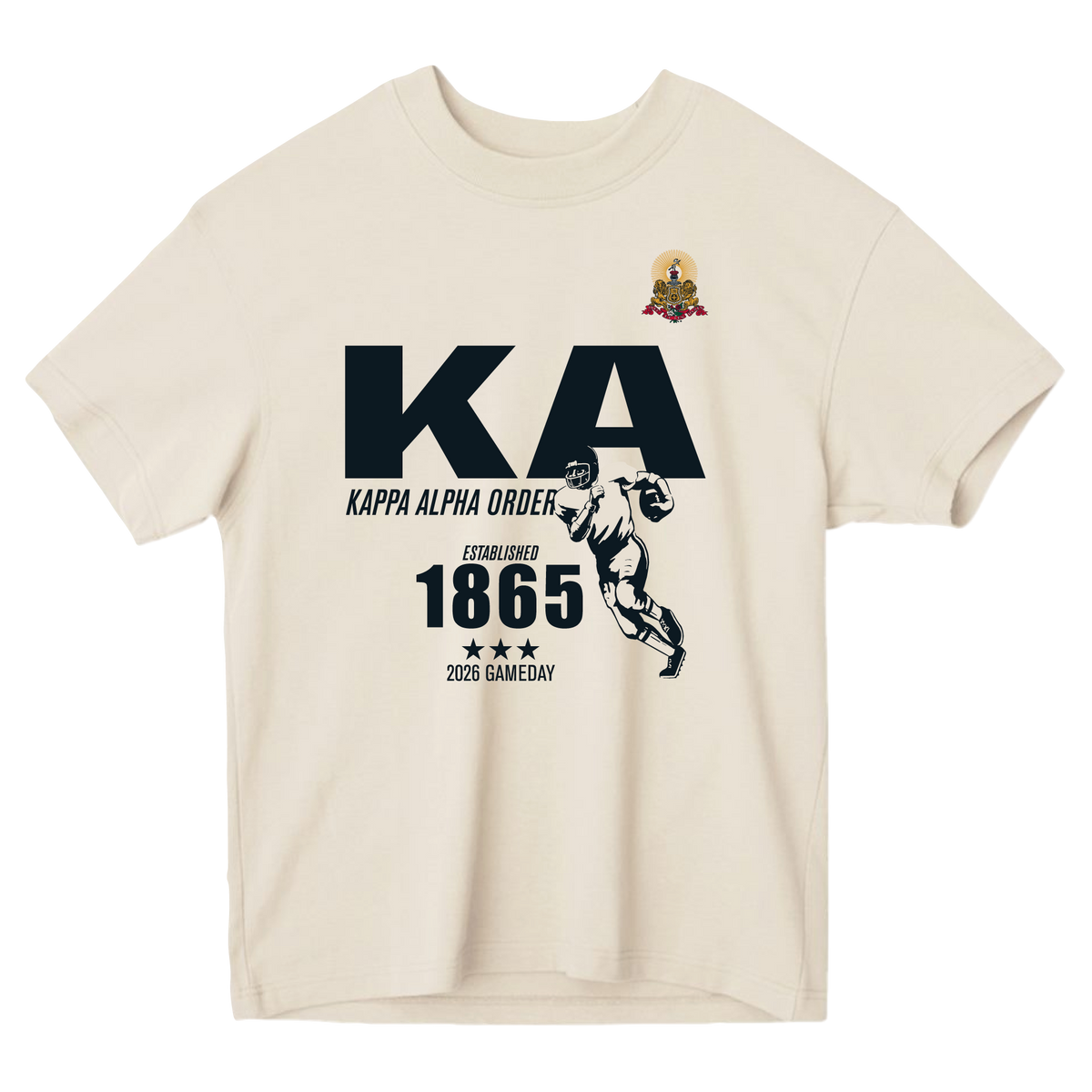 B-Unlimited Greek - Football Champs Tee - Kappa Alpha Order