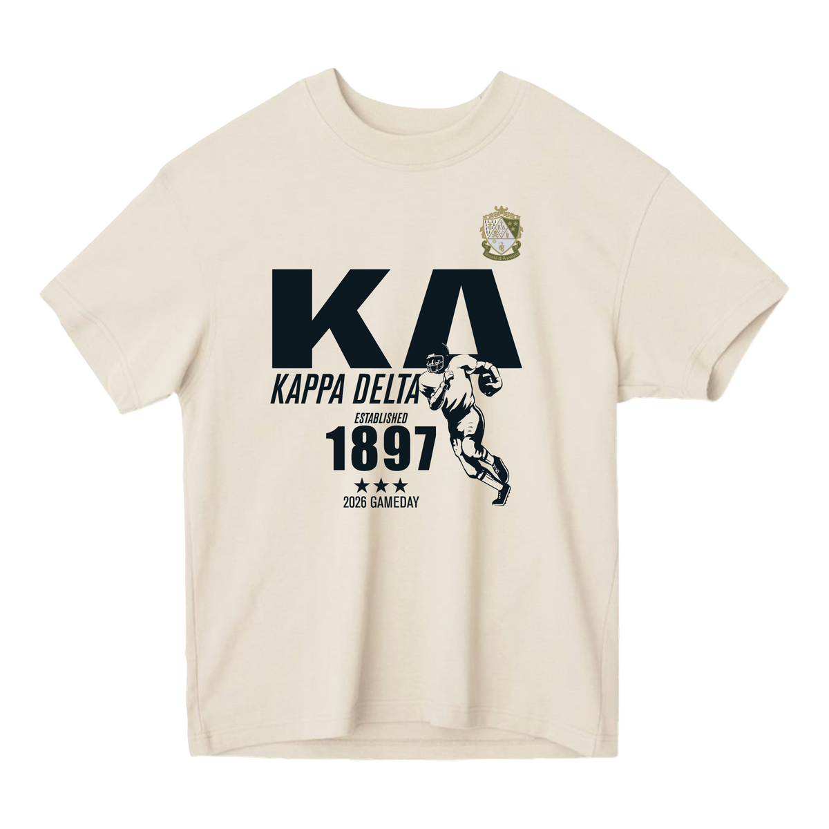 B-Unlimited Greek - Football Champs Tee - Kappa Delta