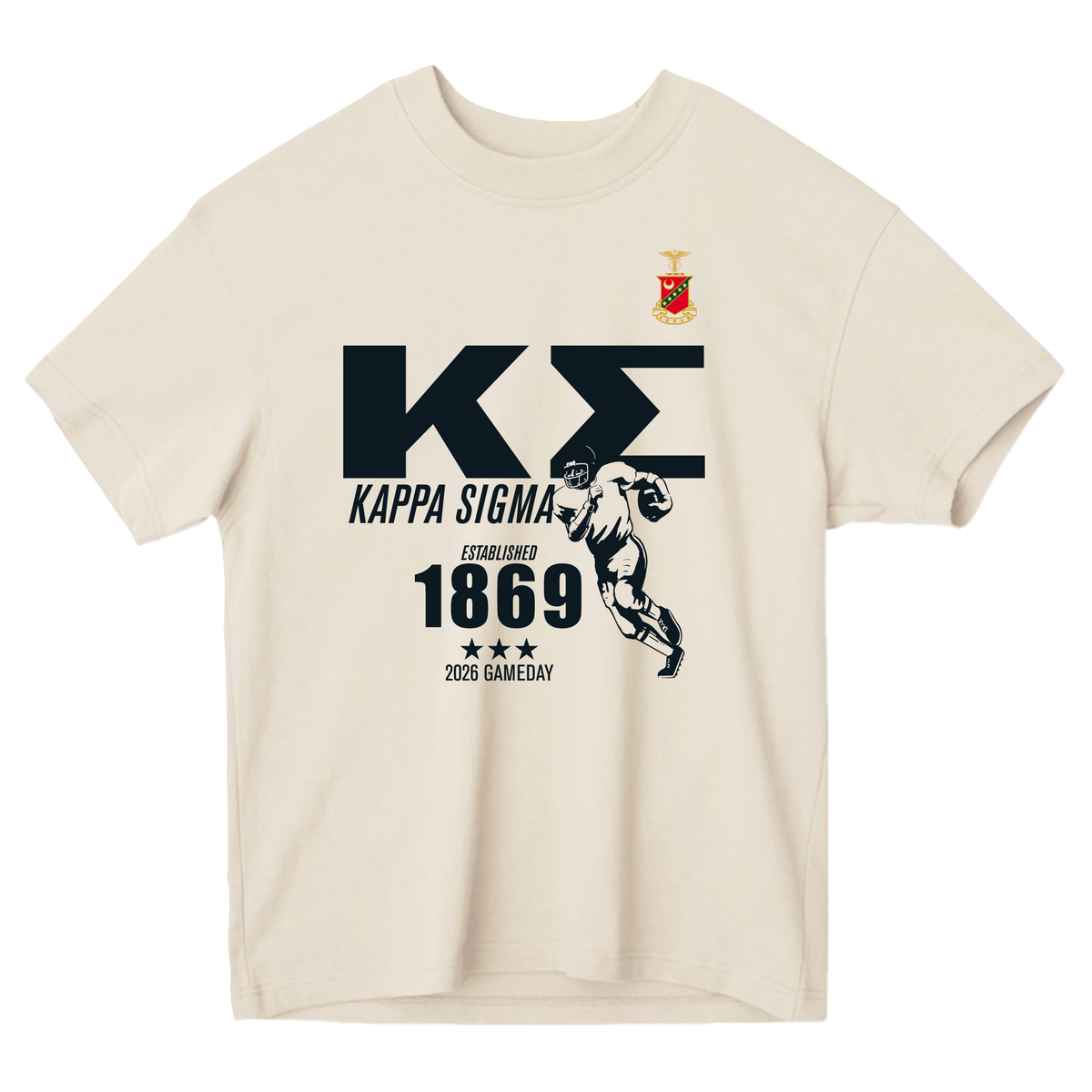 B-Unlimited Greek - Football Champs Tee - Kappa Sigma