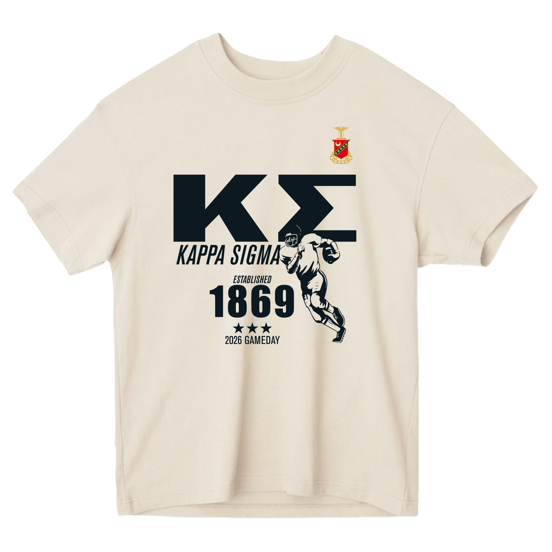 B-Unlimited Greek - Football Champs Tee - Kappa Sigma