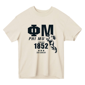 B-Unlimited Greek - Football Champs Tee - Phi Mu