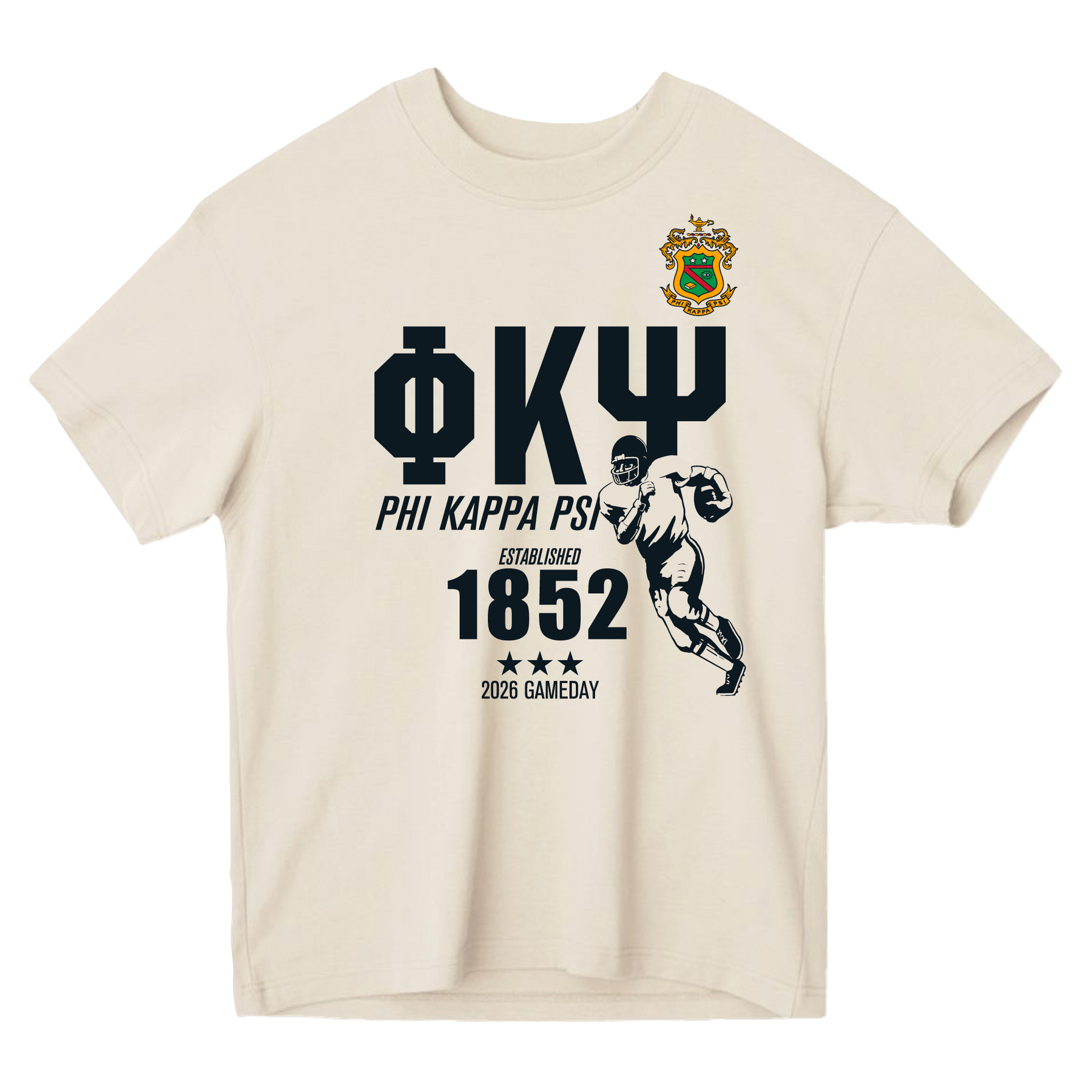 B-Unlimited Greek - Football Champs Tee - Phi Kappa Psi
