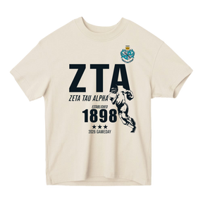 B-Unlimited Greek - Football Champs Tee - Zeta Tau Alpha