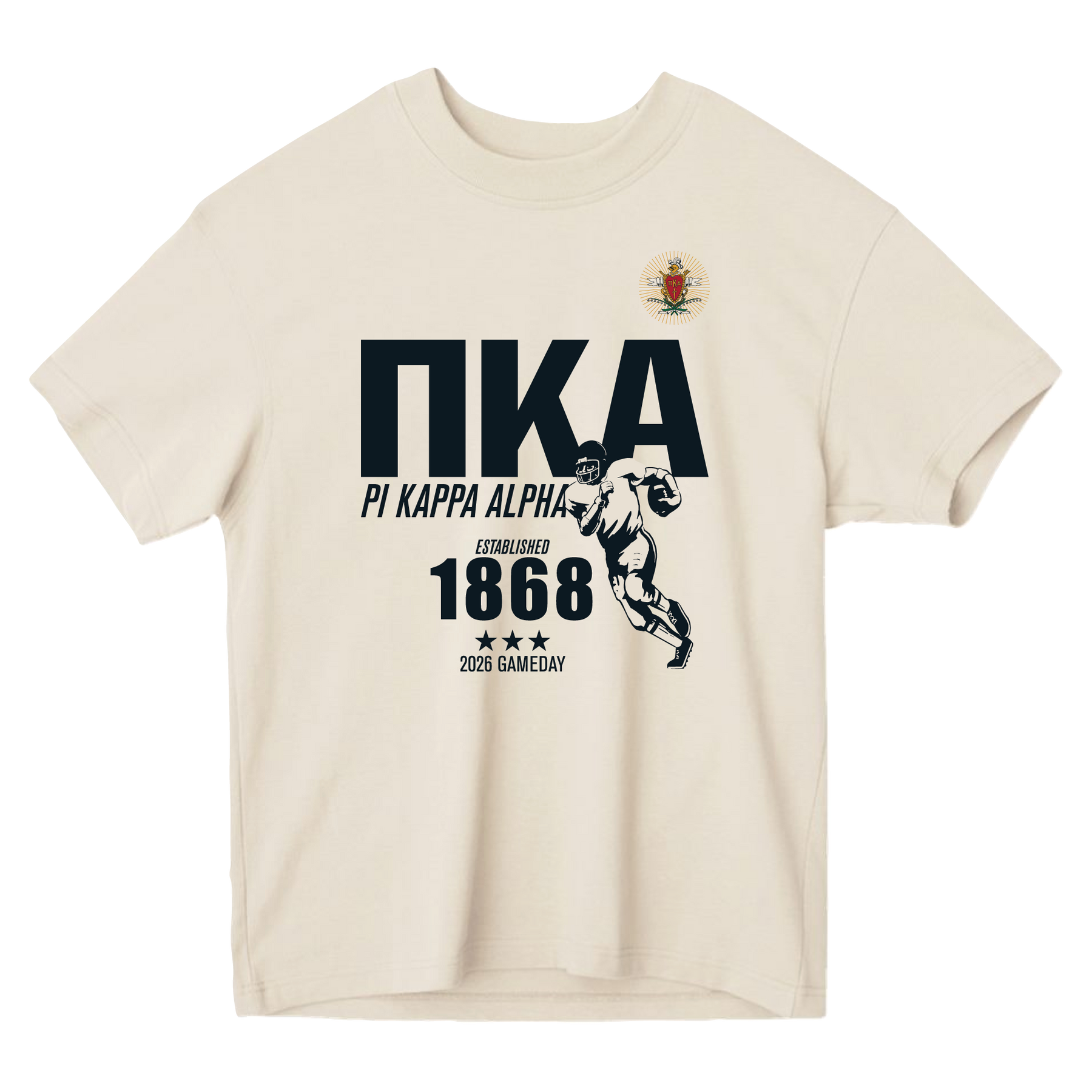 B-Unlimited Greek - Football Champs Tee - Pi Kappa Alpha