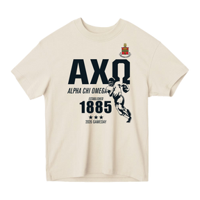 B-Unlimited Greek - Football Champs Tee - Alpha Chi Omega