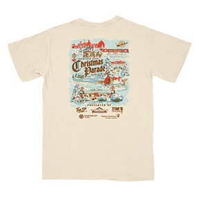 Fountain City Business Professional Association Christmas Parade - Christmas Parade 2026 (T-SHIRT) - CC - 1717 - SS Crew - Ivory