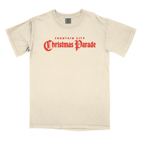 Fountain City Business Professional Association Christmas Parade - Christmas Parade 2026 (T-SHIRT) - CC - 1717 - SS Crew - Ivory