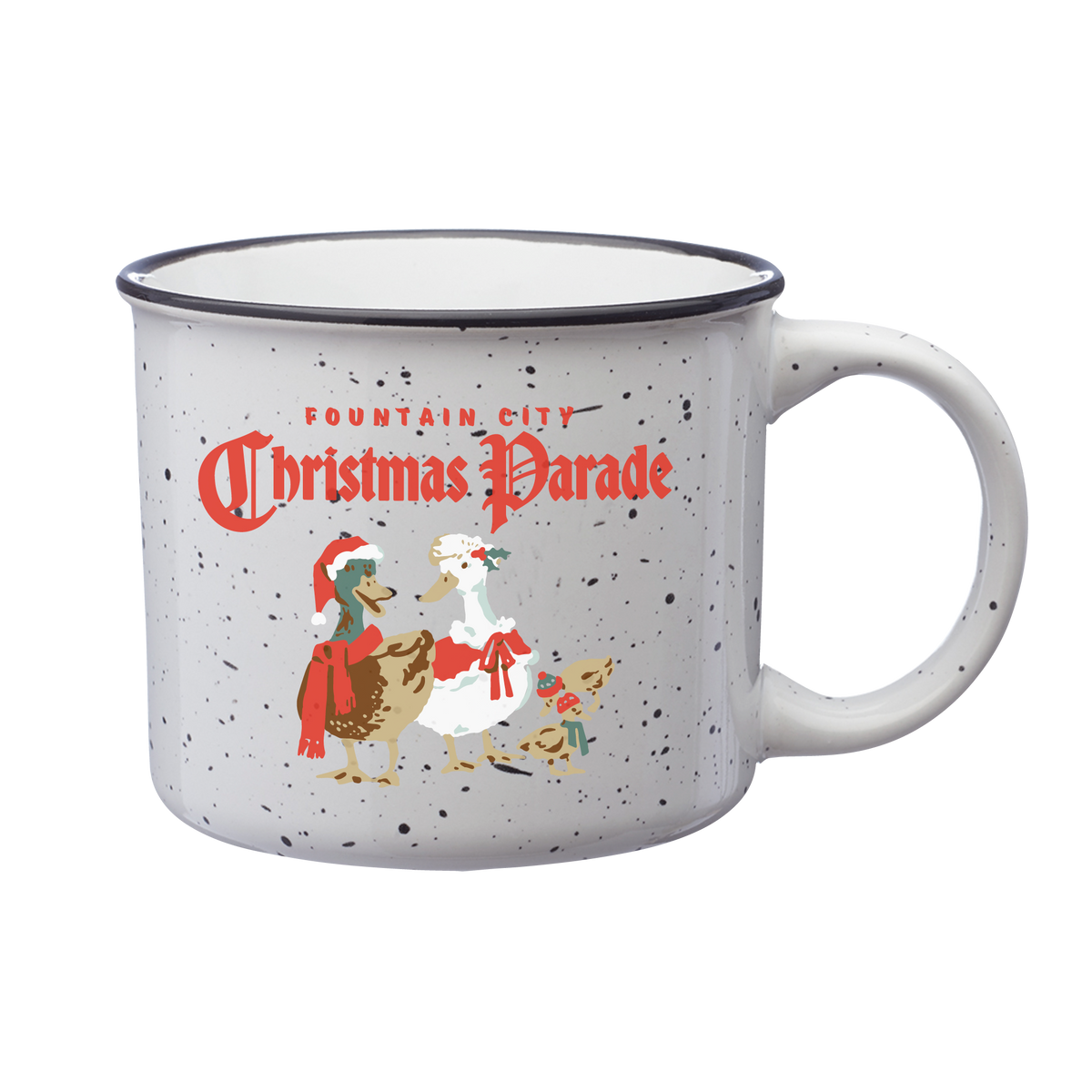 Fountain City Business Professional Association Christmas Parade - Christmas Parade 2026 (MUG) - Bel Promo - A1300 - 13 oz Mug - White