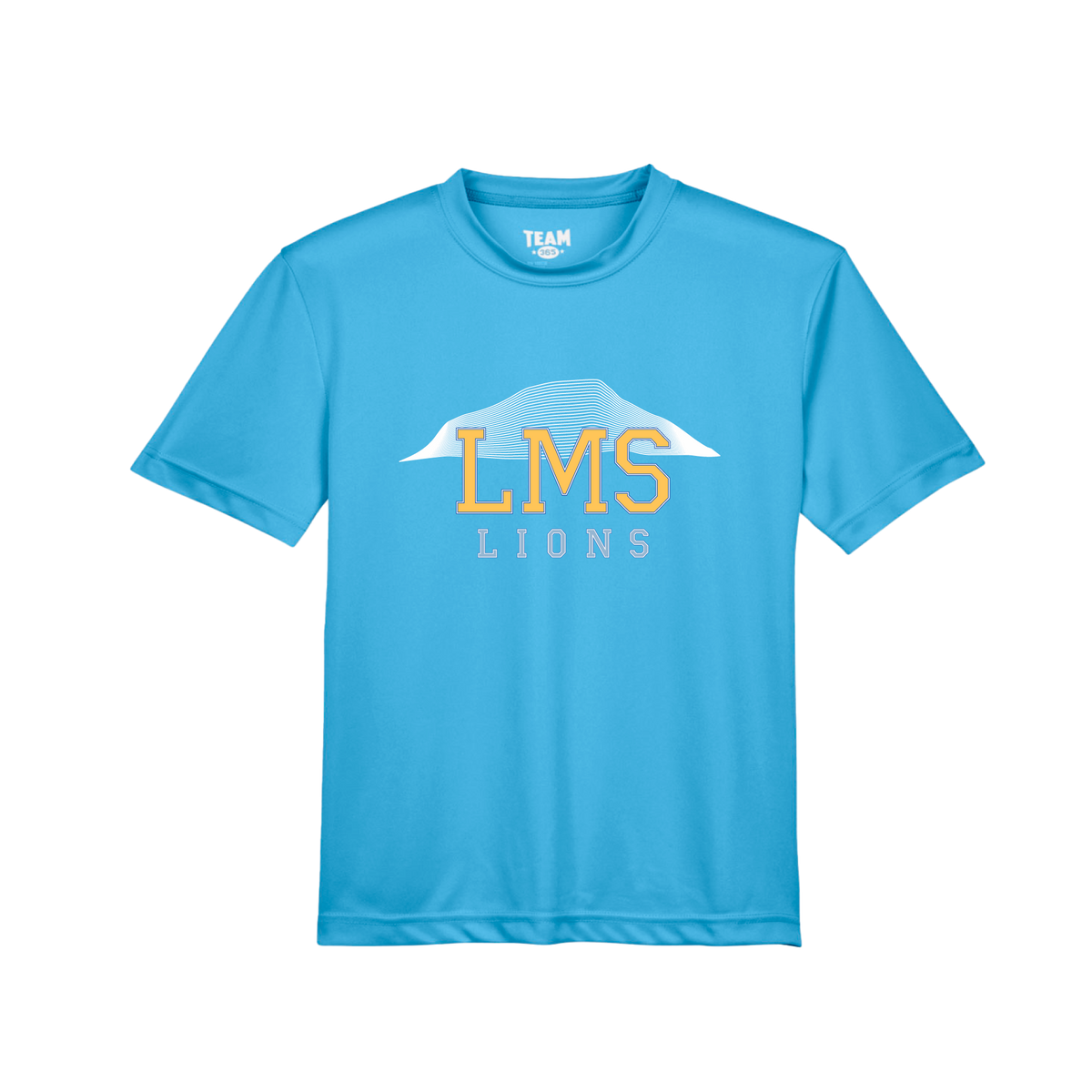 Lookout Mountain School - Lookout Dri Fit (YOUTH Blue) - Team 365 - TT11Y - Youth SS Dri Fit Crew - Sport Light Blue