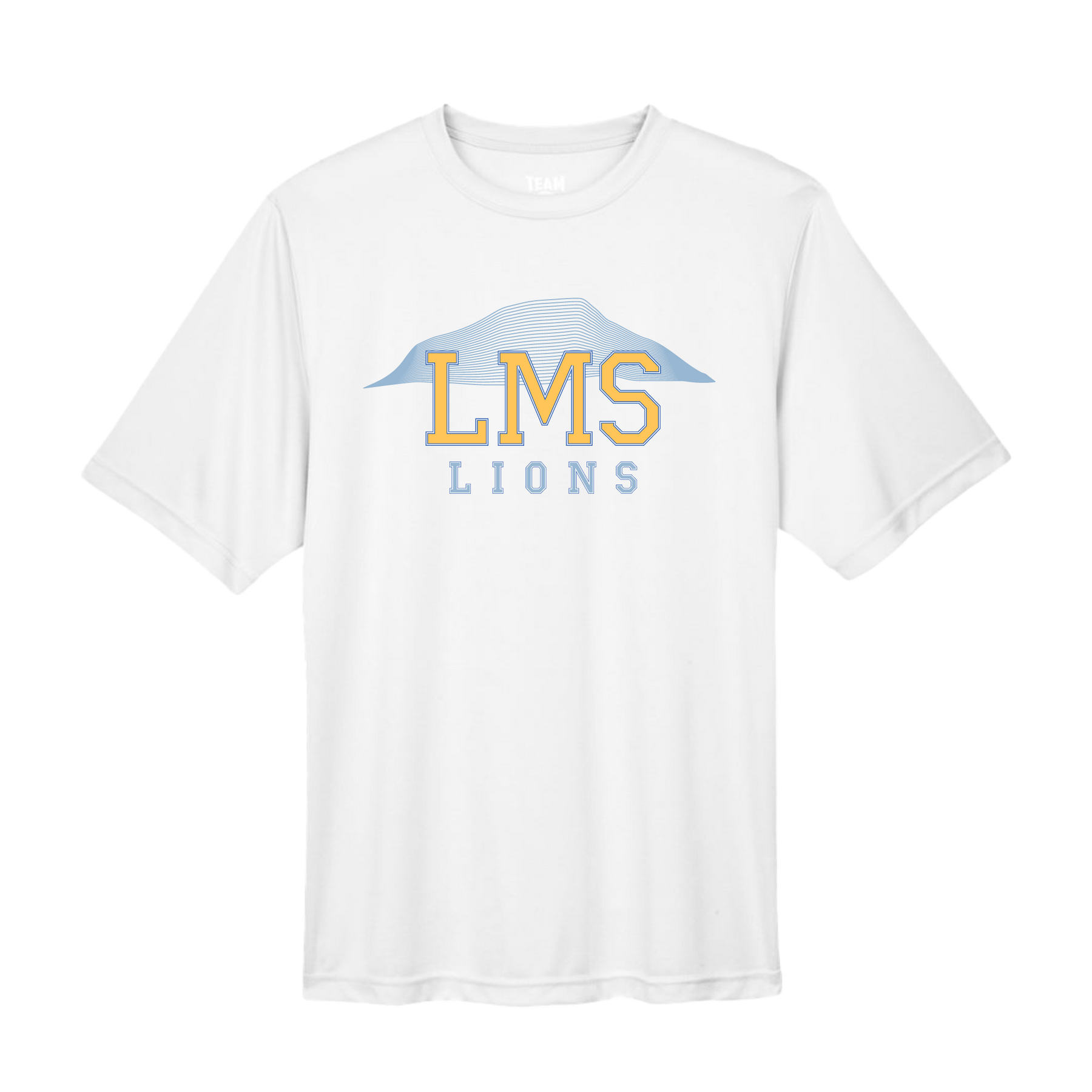 Lookout Mountain School - Lookout Dri Fit (ADULT White) - Team 365 - TT11 - SS Dri Fit Crew - White