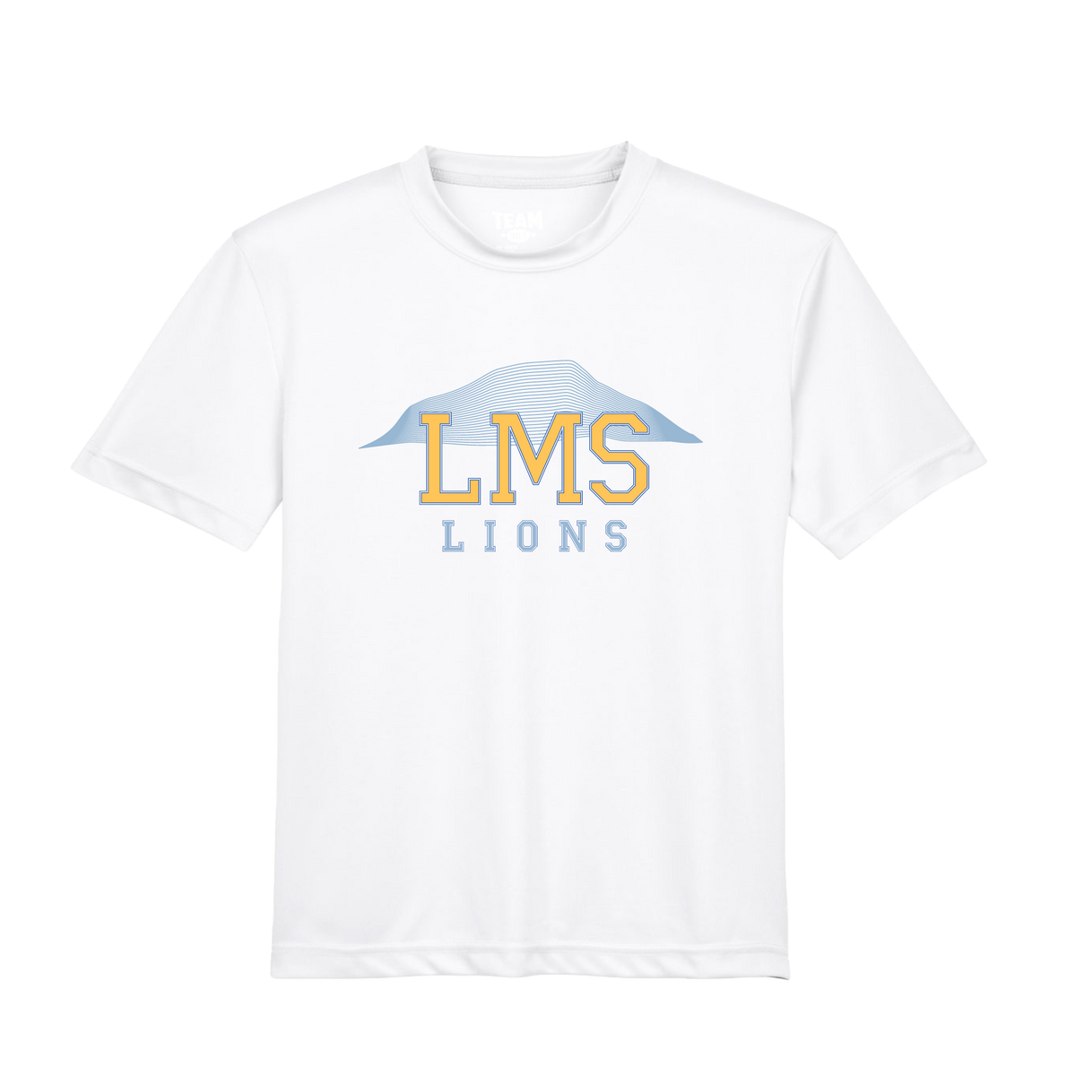 Lookout Mountain School - Lookout Dri Fit (YOUTH White) - Team 365 - TT11Y - Youth SS Dri Fit Crew - White