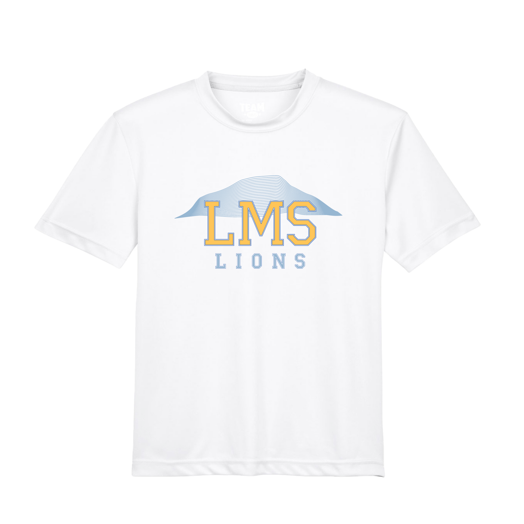 Lookout Mountain School - Lookout Dri Fit (YOUTH White) - Team 365 - TT11Y - Youth SS Dri Fit Crew - White