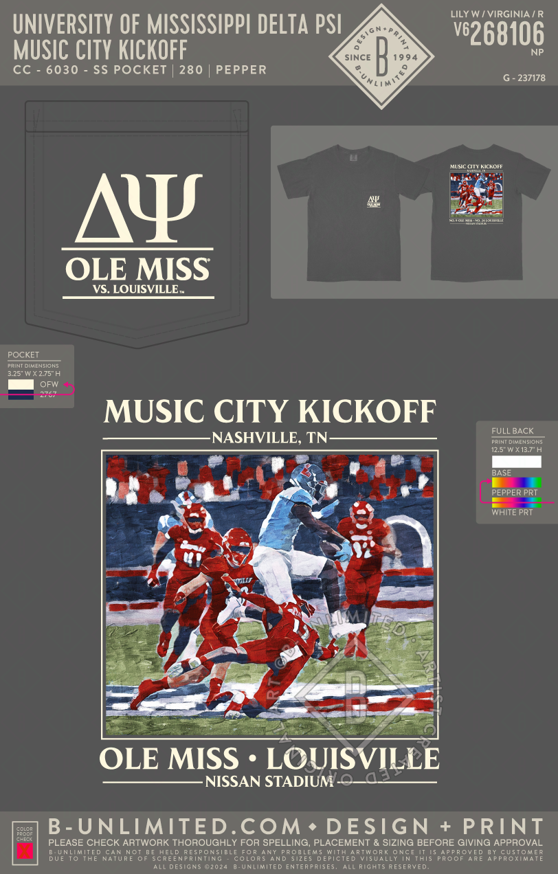 University of Mississippi Delta Psi - Music City Kickoff - CC - 6030 - SS Pocket - Pepper
