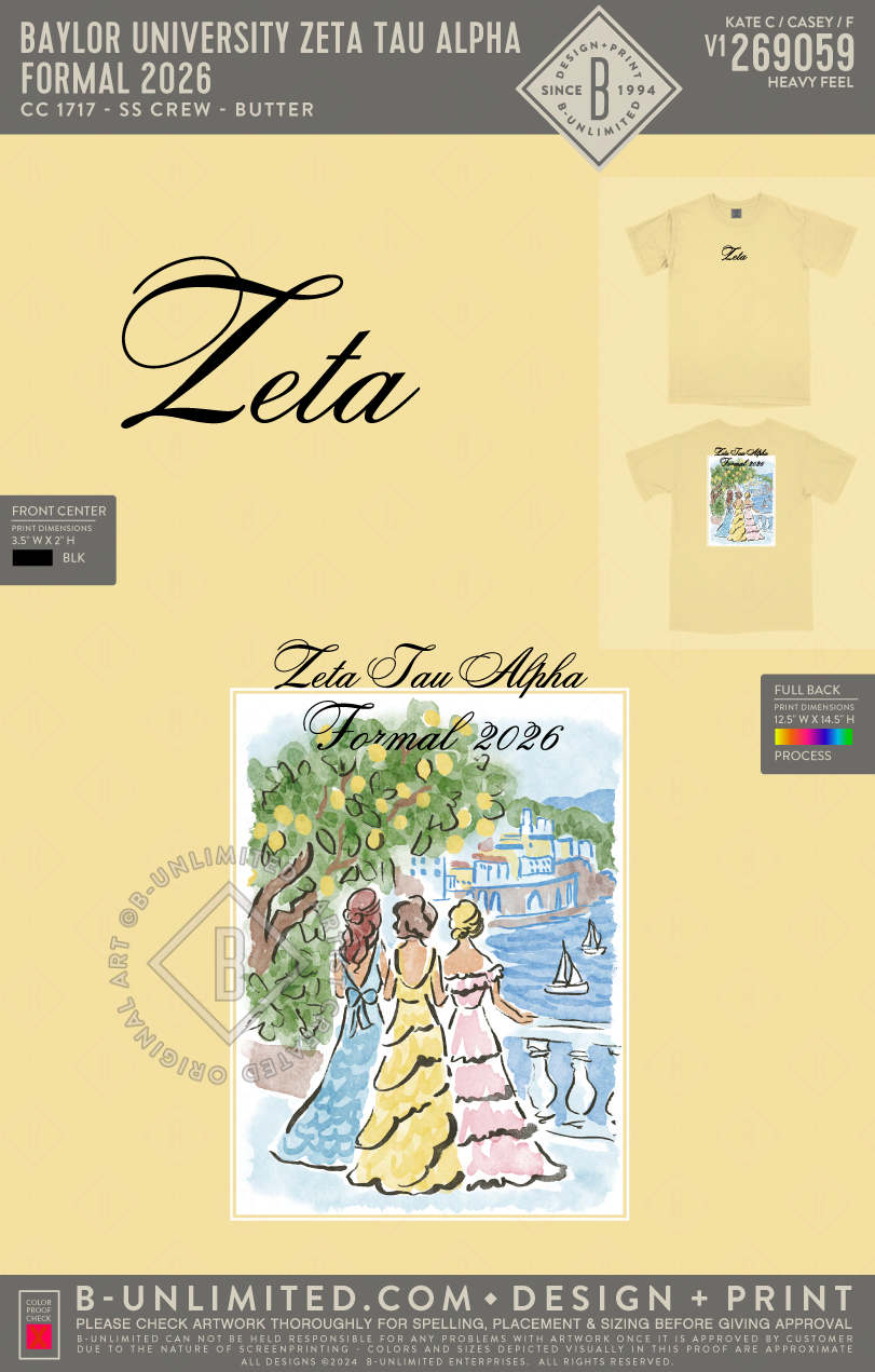Baylor University Zeta Tau Alpha - Formal 2026 - CC - 1717 - SS Crew - Butter