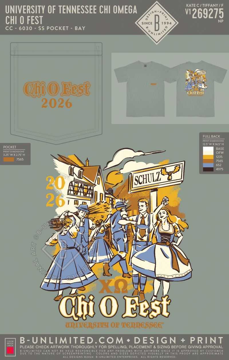 University of Tennessee Chi Omega - Chi O Fest - CC - 6030 - SS Pocket - Bay