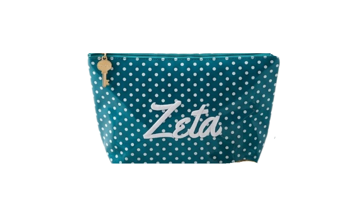 B-Unlimited Greek - Dots for Days Makeup Bag Zeta