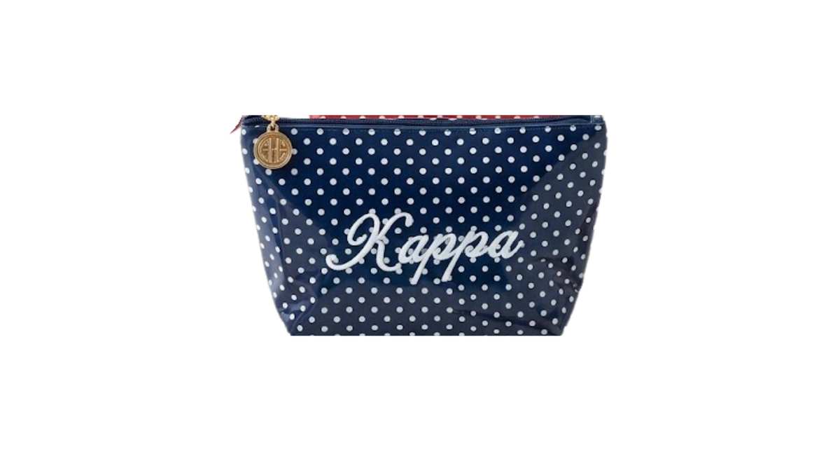 B-Unlimited Greek - Dots for Days Makeup Bag KKG