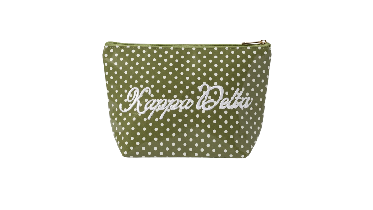 B-Unlimited Greek - Dots for Days Makeup Bag KD