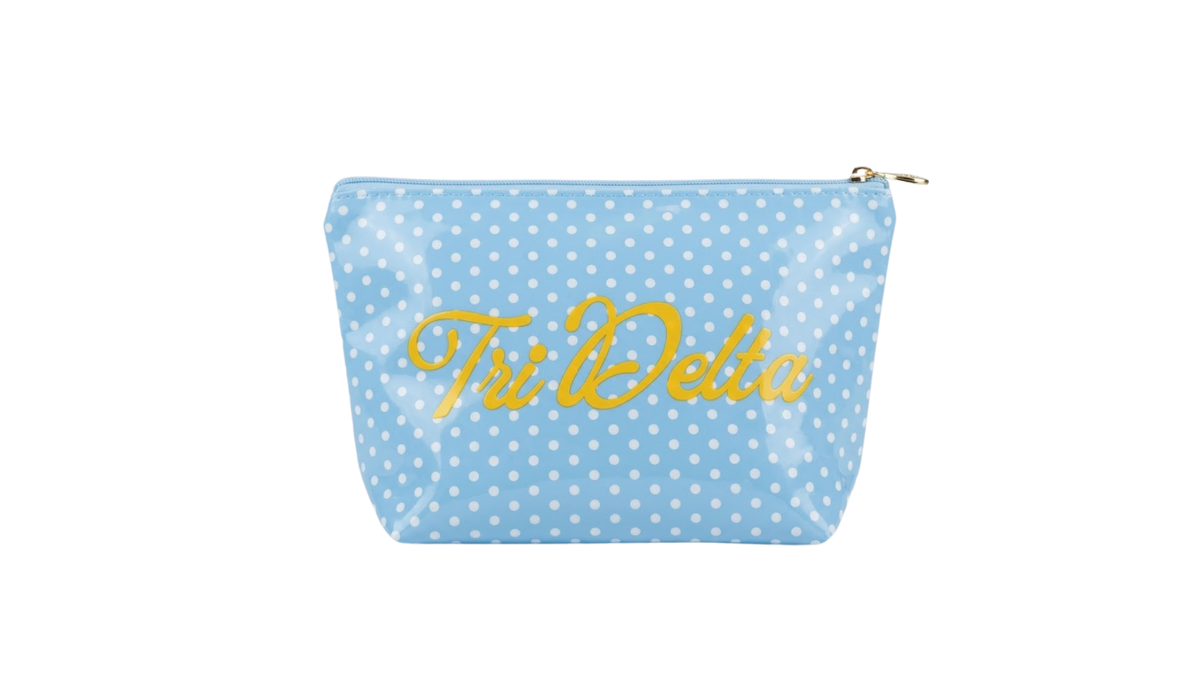 B-Unlimited Greek - Dots for Days Makeup Bag DDD