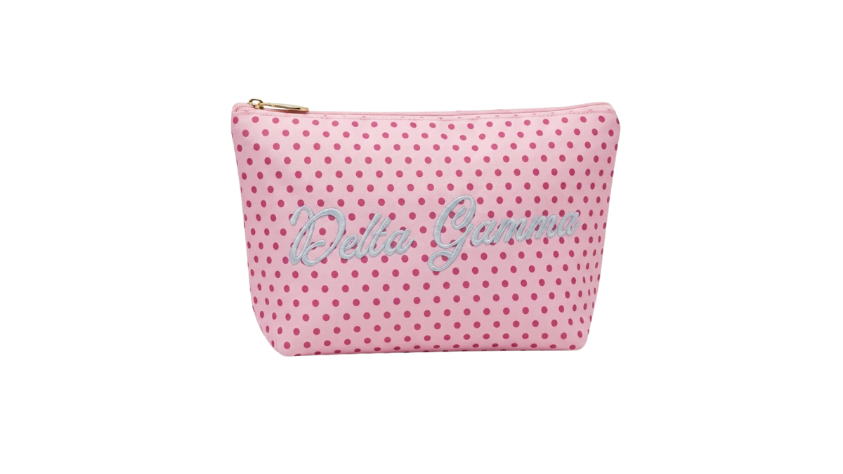 B-Unlimited Greek - Dots for Days Makeup Bag DG