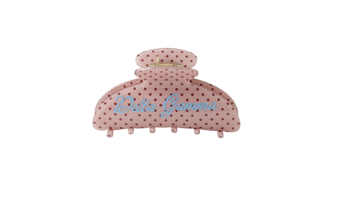 B-Unlimited Greek - Dots for Days Hair Clip DG