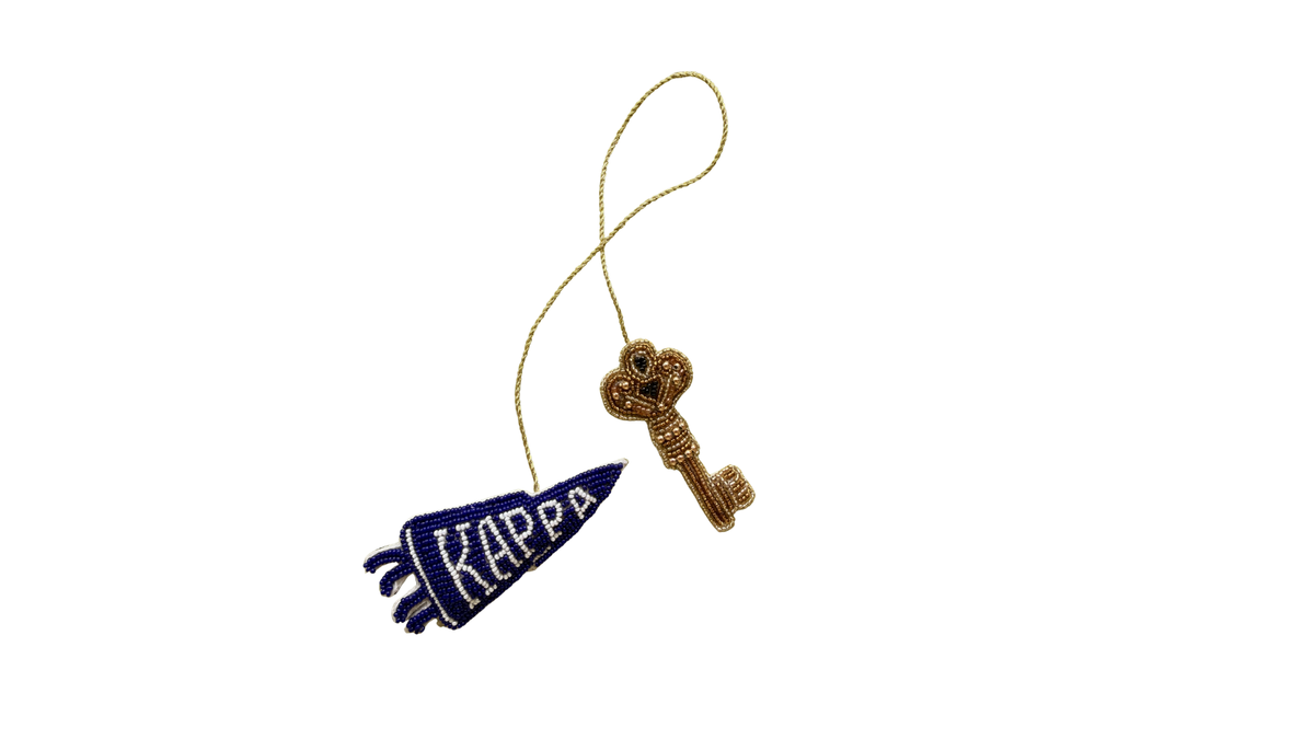 B-Unlimited Greek - Dots for Days Bag Charm KKG