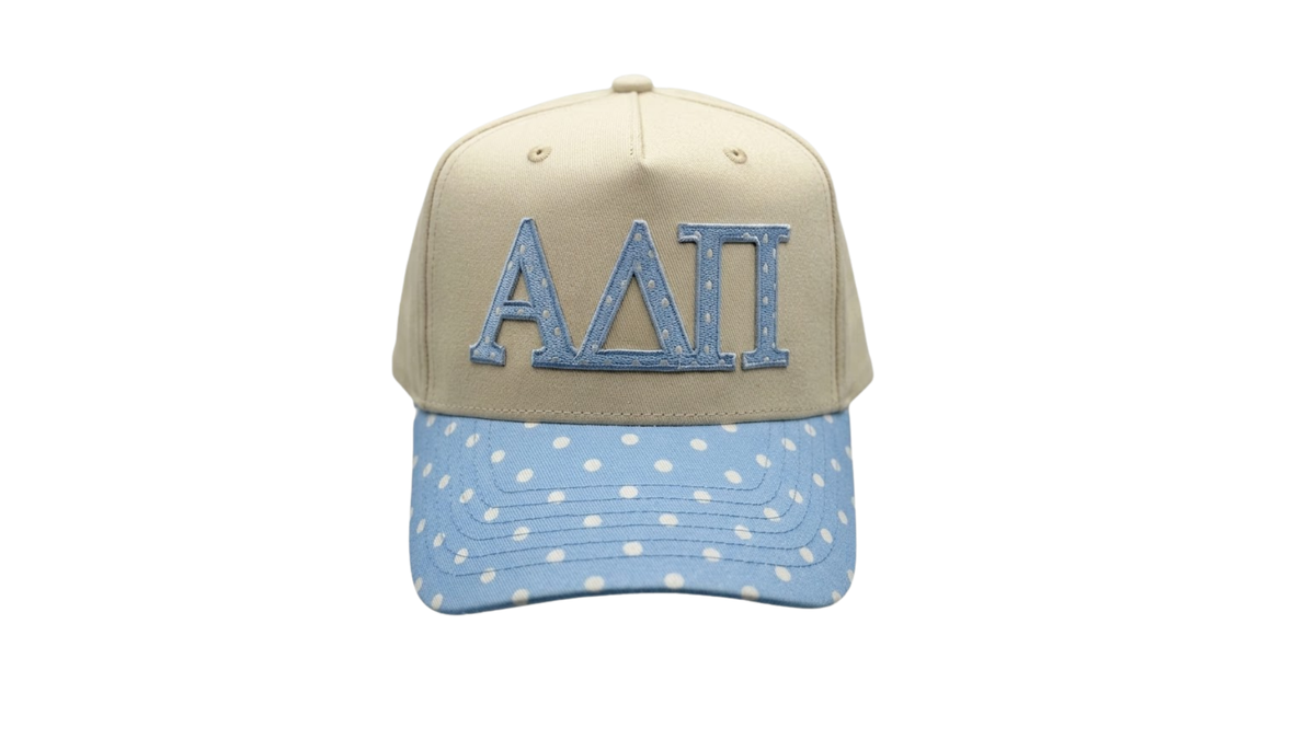 B-Unlimited Greek - Dots for Days Hat ADPI