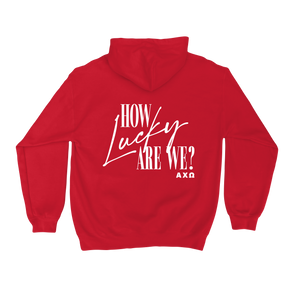 B-Greek - End of Semester Sale '25 - Back to School Hoodie - Alpha Chi Omega - Gildan - 18500 - Hoodie - Red