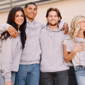 B-Unlimited Greek - Beta Upsilon Chi Flag PR Hoodie