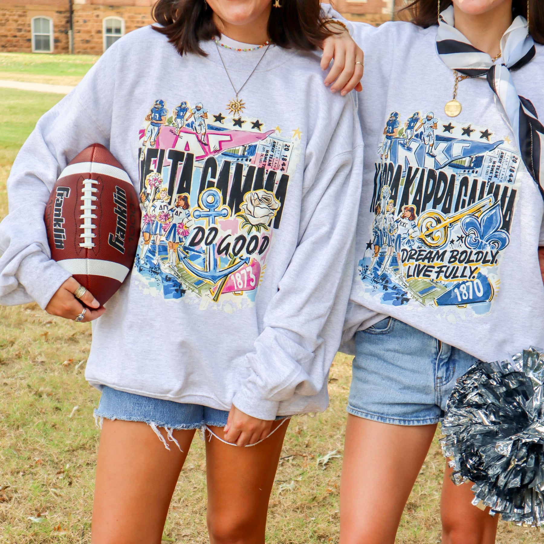 B-Unlimited Greek - Chapter Spirit Crewneck - Alpha Omicron Pi