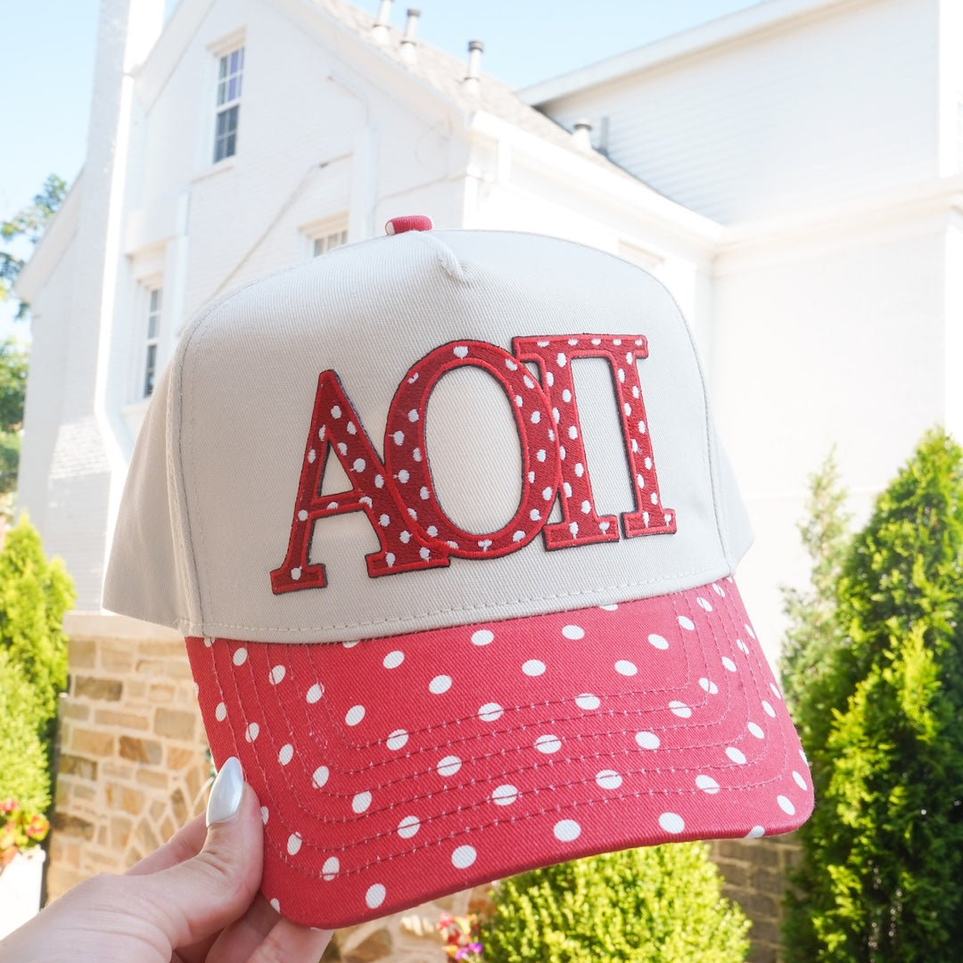 B-Unlimited Greek - Dots for Days Hat Alpha O