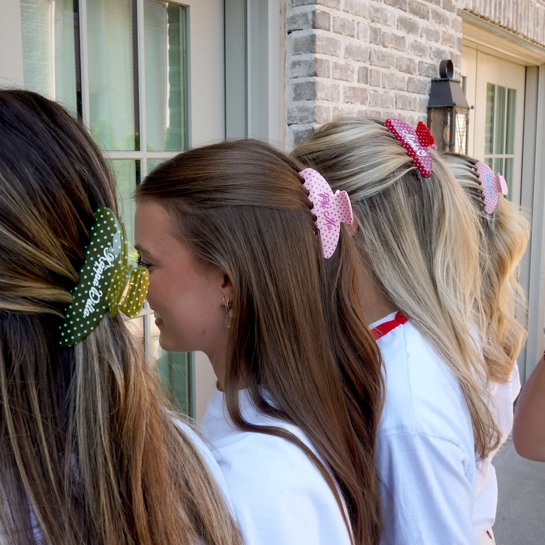 B-Unlimited Greek - Dots for Days Hair Clip KD