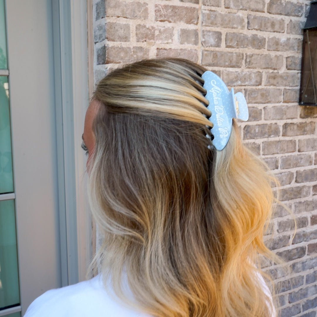 B-Unlimited Greek - Dots for Days Hair Clip ADPI