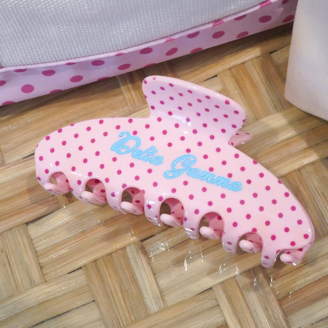 B-Unlimited Greek - Dots for Days Hair Clip DG