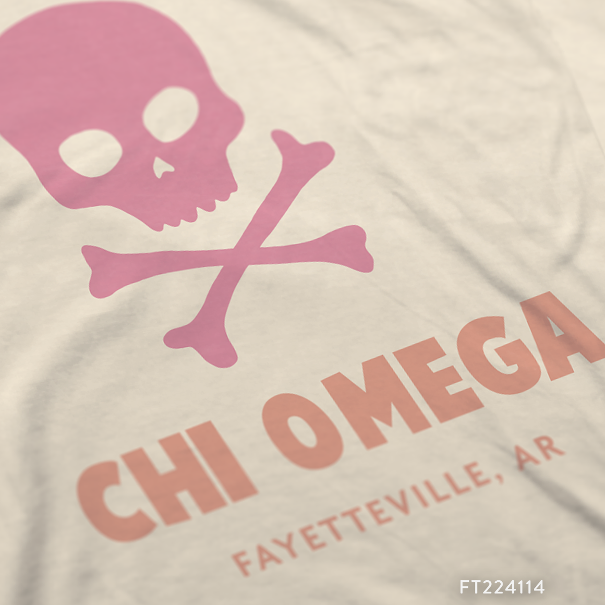 Chi Omega Symbol PR T-Shirt Design