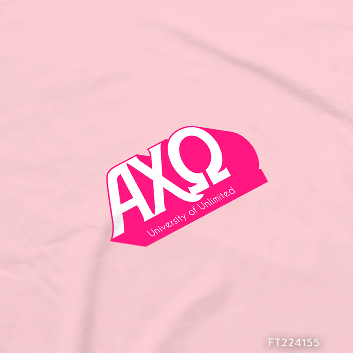 Alpha Chi Omega Girly PR T-Shirt Design