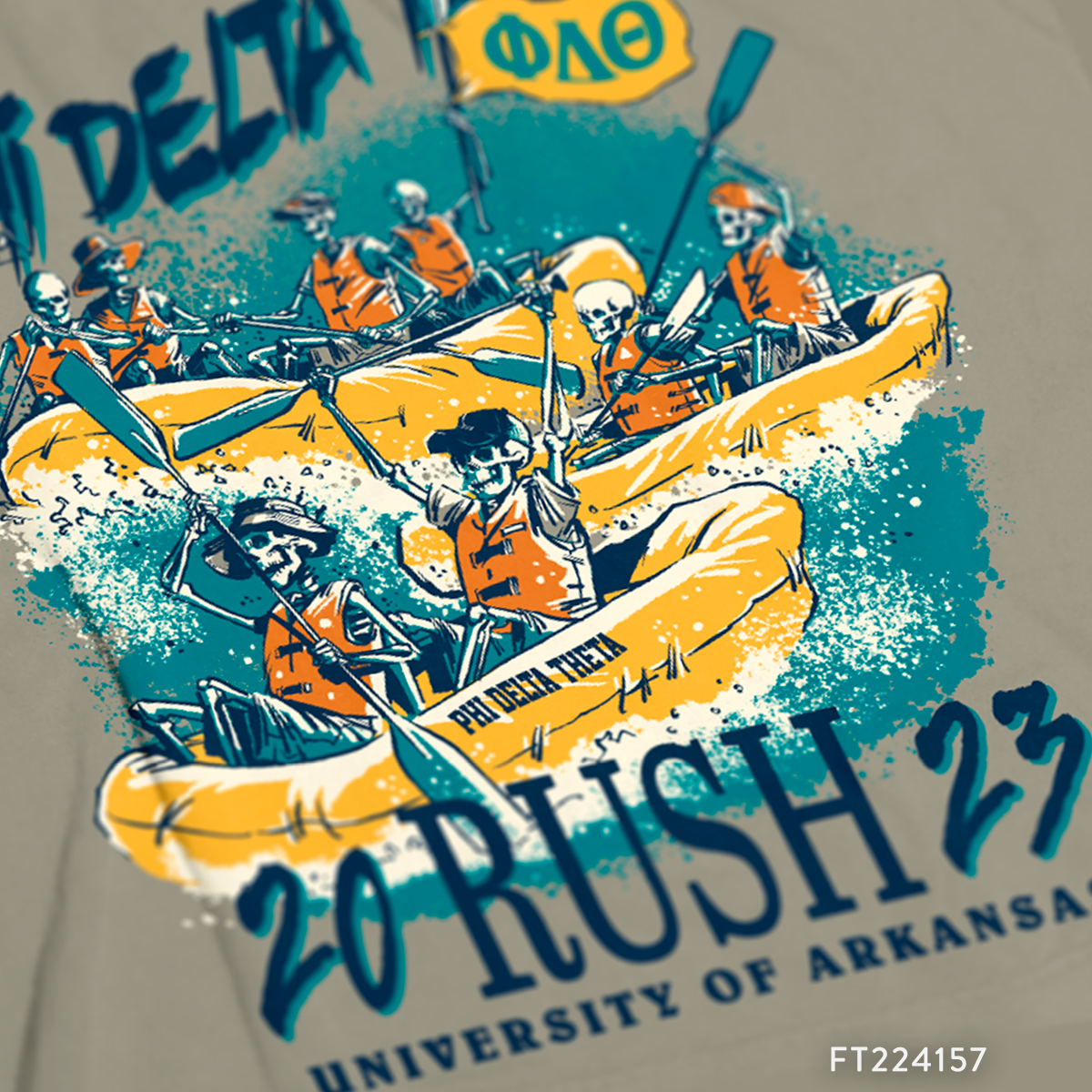 Phi Delta Theta Rush T-Shirt Design