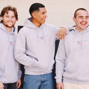 B-Unlimited Greek - Sigma Alpha Epsilon Flag PR Hoodie