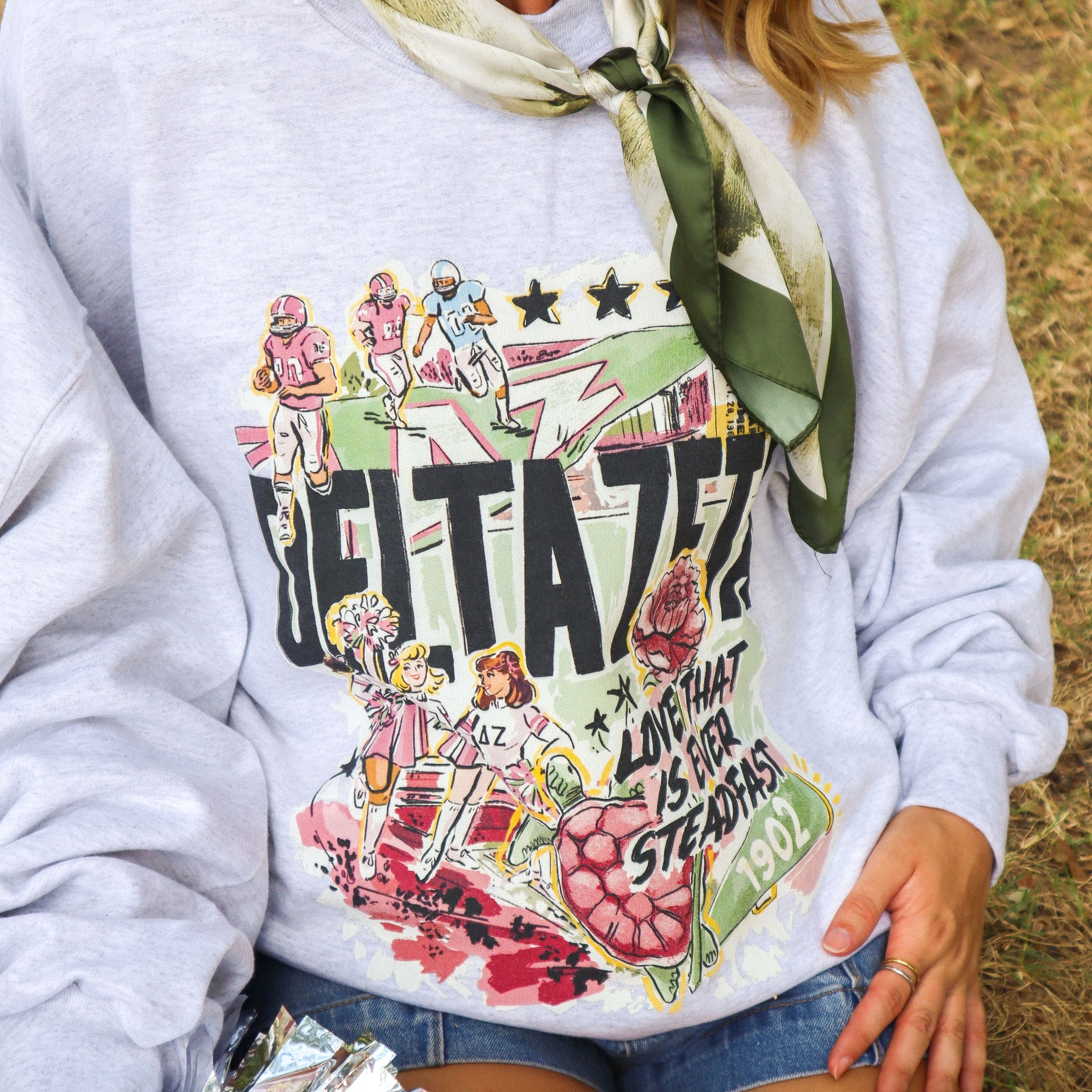 B-Unlimited Greek - Chapter Spirit Crewneck - Delta Zeta