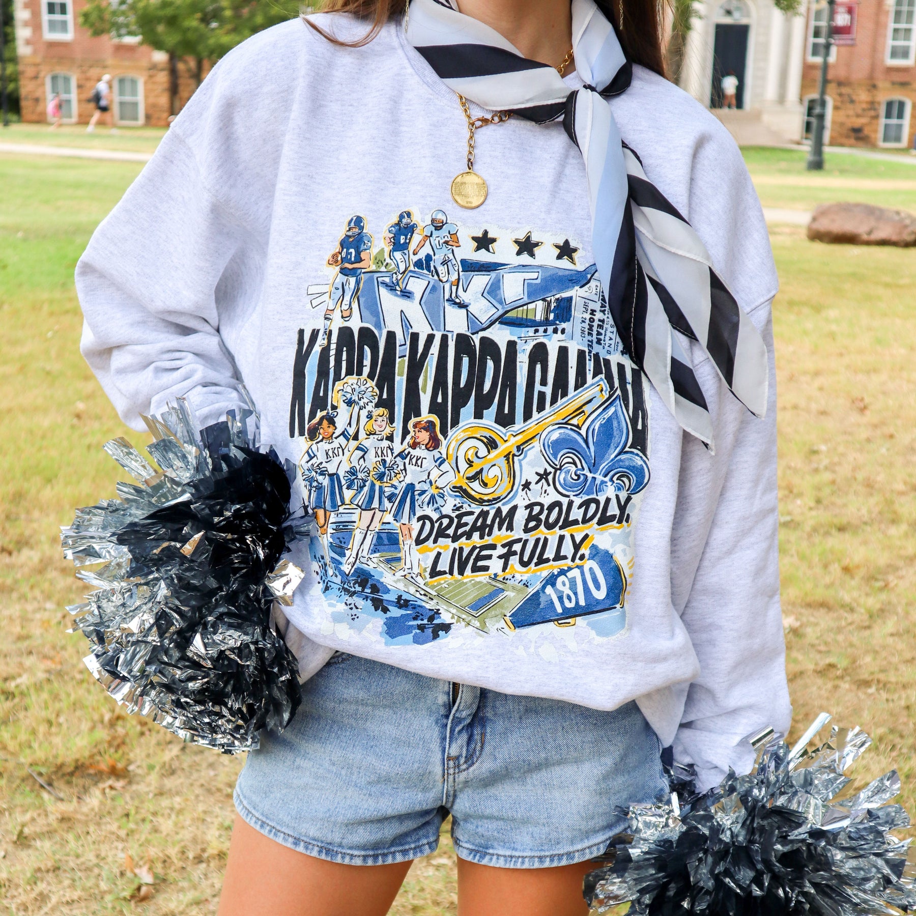 B-Unlimited Greek - Chapter Spirit Crewneck - Kappa Kappa Gamma