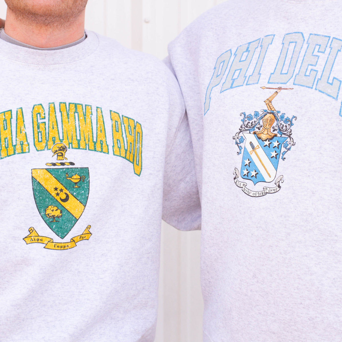 B-Greek -  Vintage Crest Crewneck - Beta Theta Pi