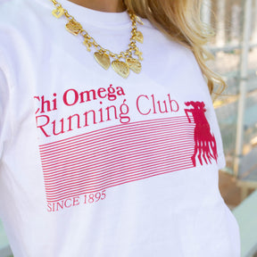 B-Greek - Running Club Long Sleeve - Chi Omega