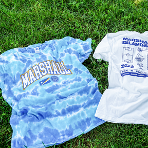 B-Unlimited x Marshall Islands Soccer Tie-Dye T-shirt