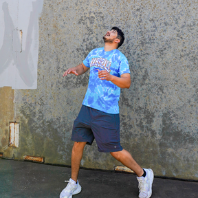 B-Unlimited x Marshall Islands Soccer Tie-Dye T-shirt