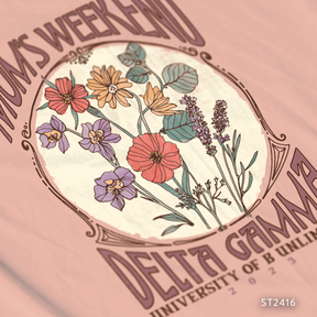 Delta Gamma Moms Weekend T-Shirt Design