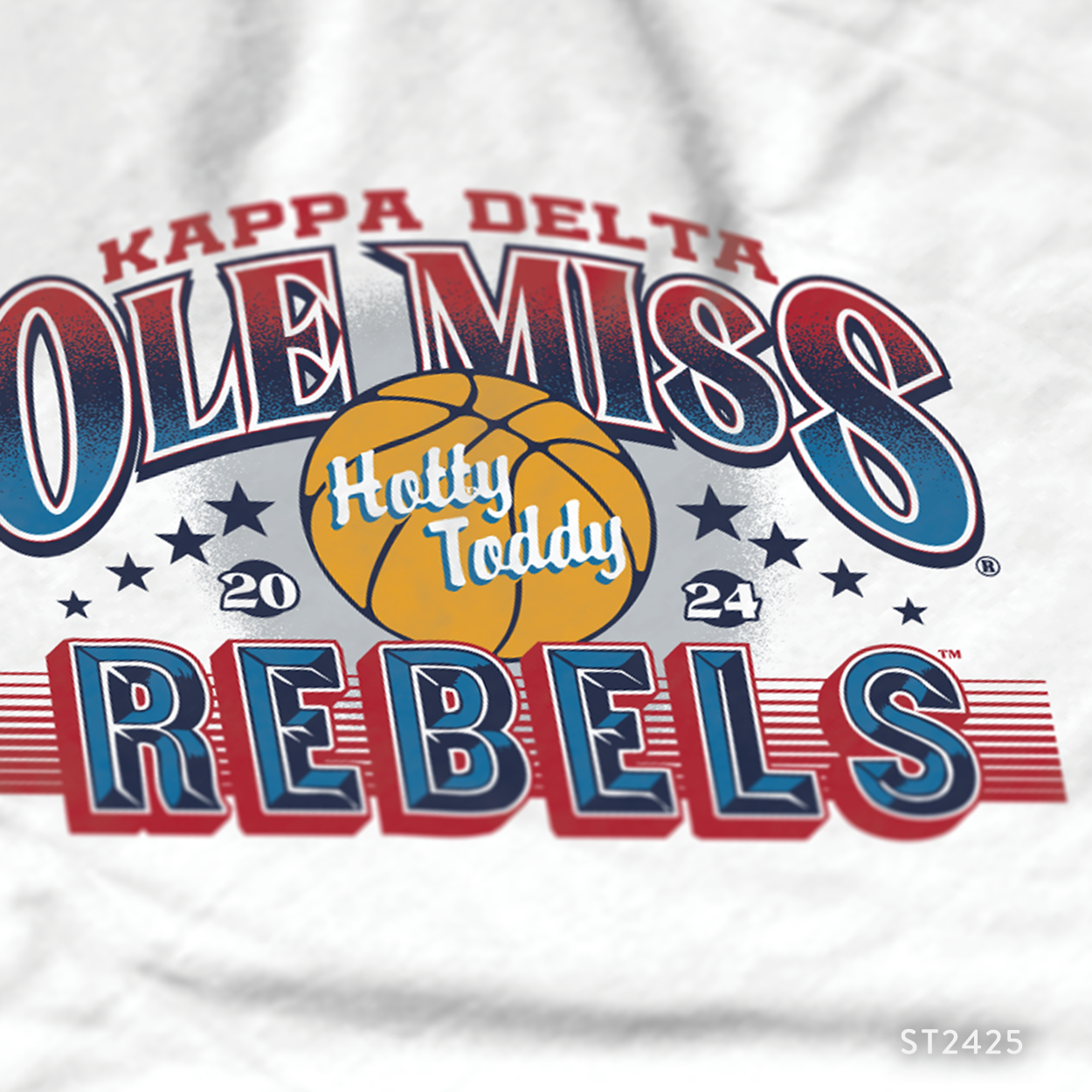 Kappa Delta Basketball PR T-Shirt Design